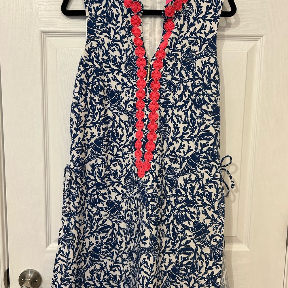 Lilly Pulitzer Blue and Pink Dress